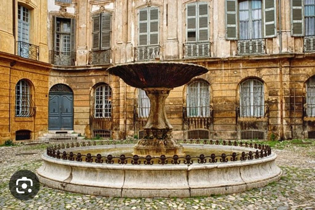 Apartament Joli T2 Lumineux Avec Balcon Et Wifi - Proche Cv Aix-en-Provence Zewnętrze zdjęcie